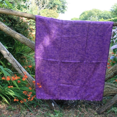 Tibetaanse omslagdoek / sjaal, lila